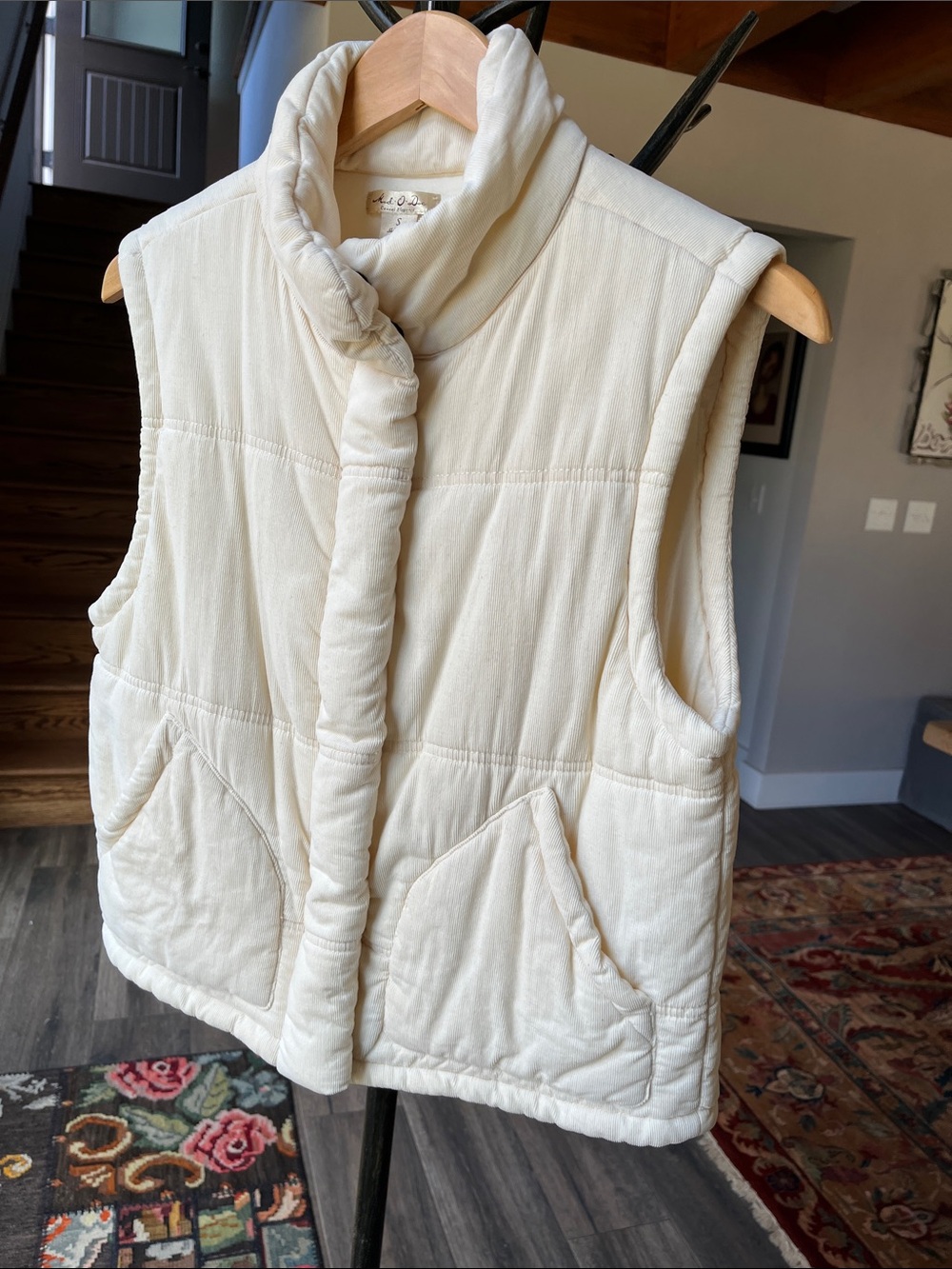 Mod-O-Doc  Cotton puffy vest size S
